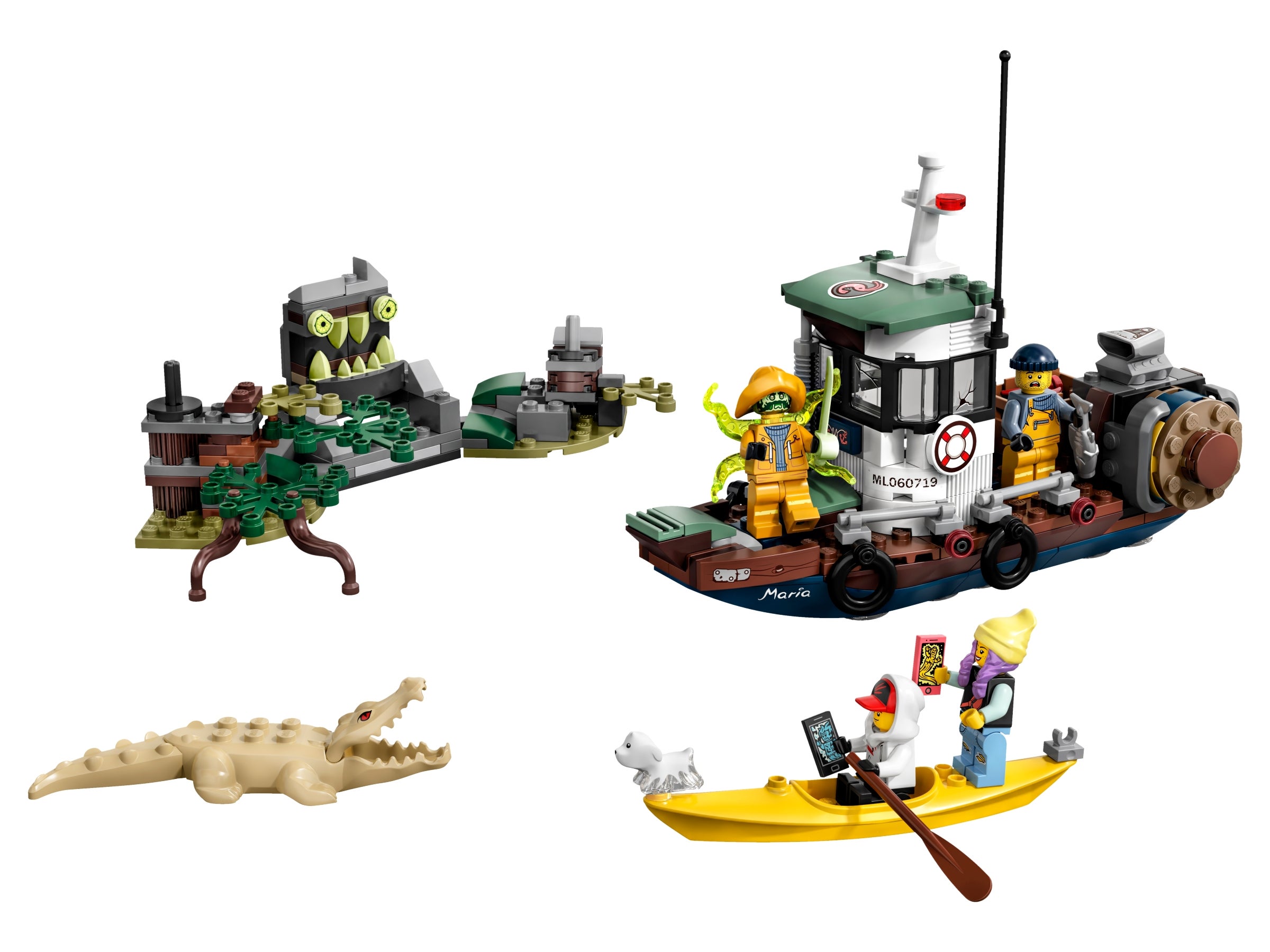 Details about  / Lego Hidden Side Kayak Ghost Dog Jack David/'s And Parker L Jackson 70419